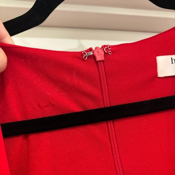 House of CB Aliza Plunge Draped Mini Dress - Picture 6 of 11